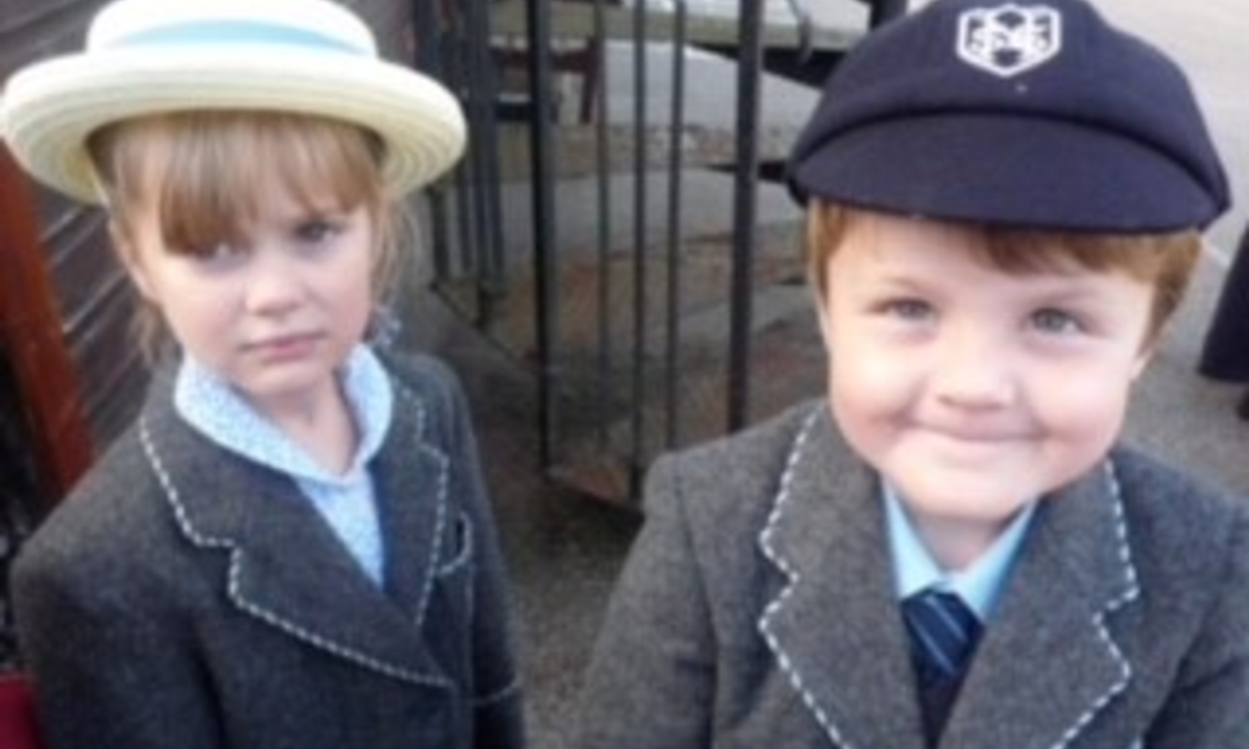 Issy Rushen and George at Primary School.jpg