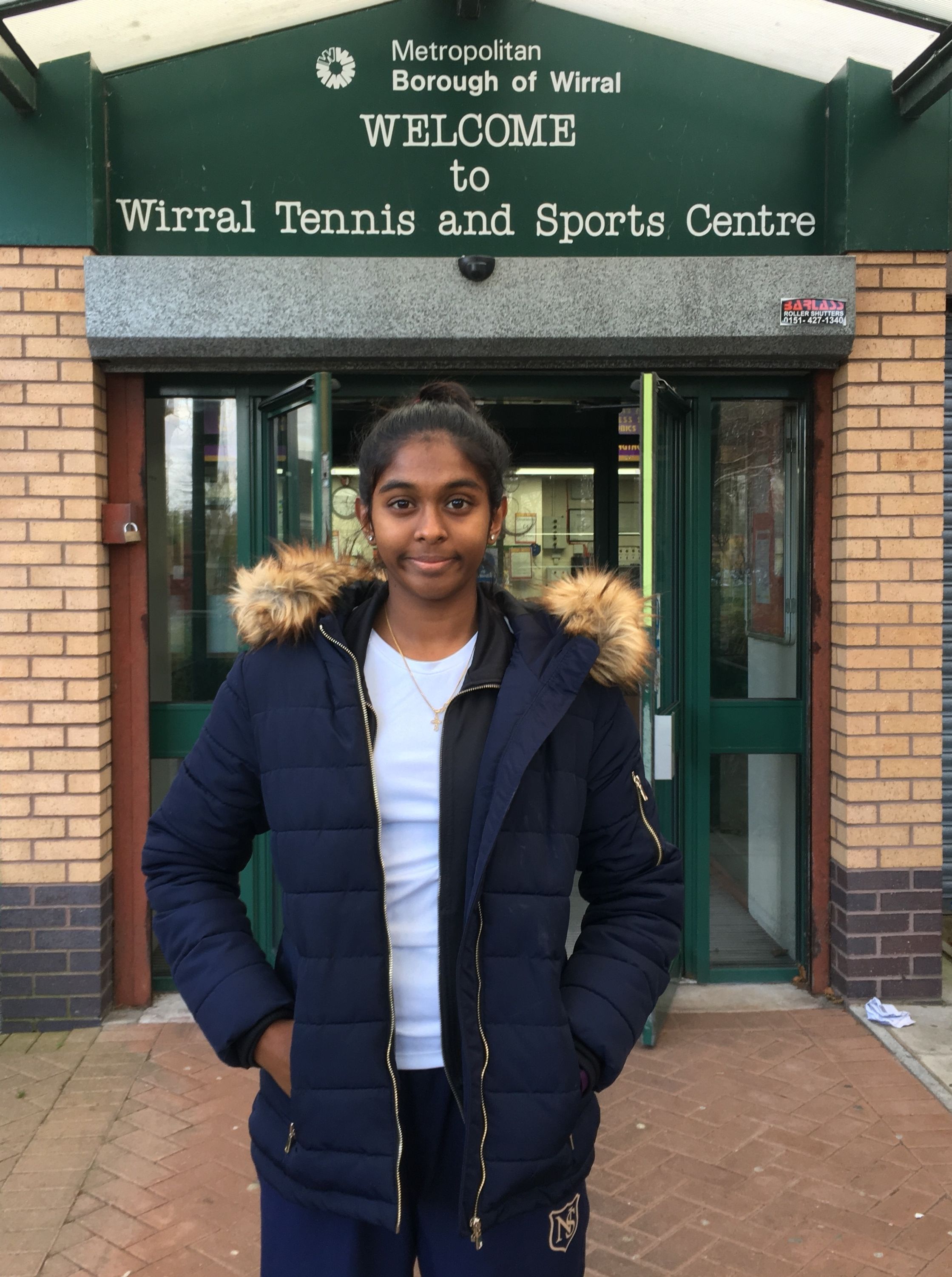 Raviraj represents Britain in the Nike Junior International Tennis Tournament - Norwich School