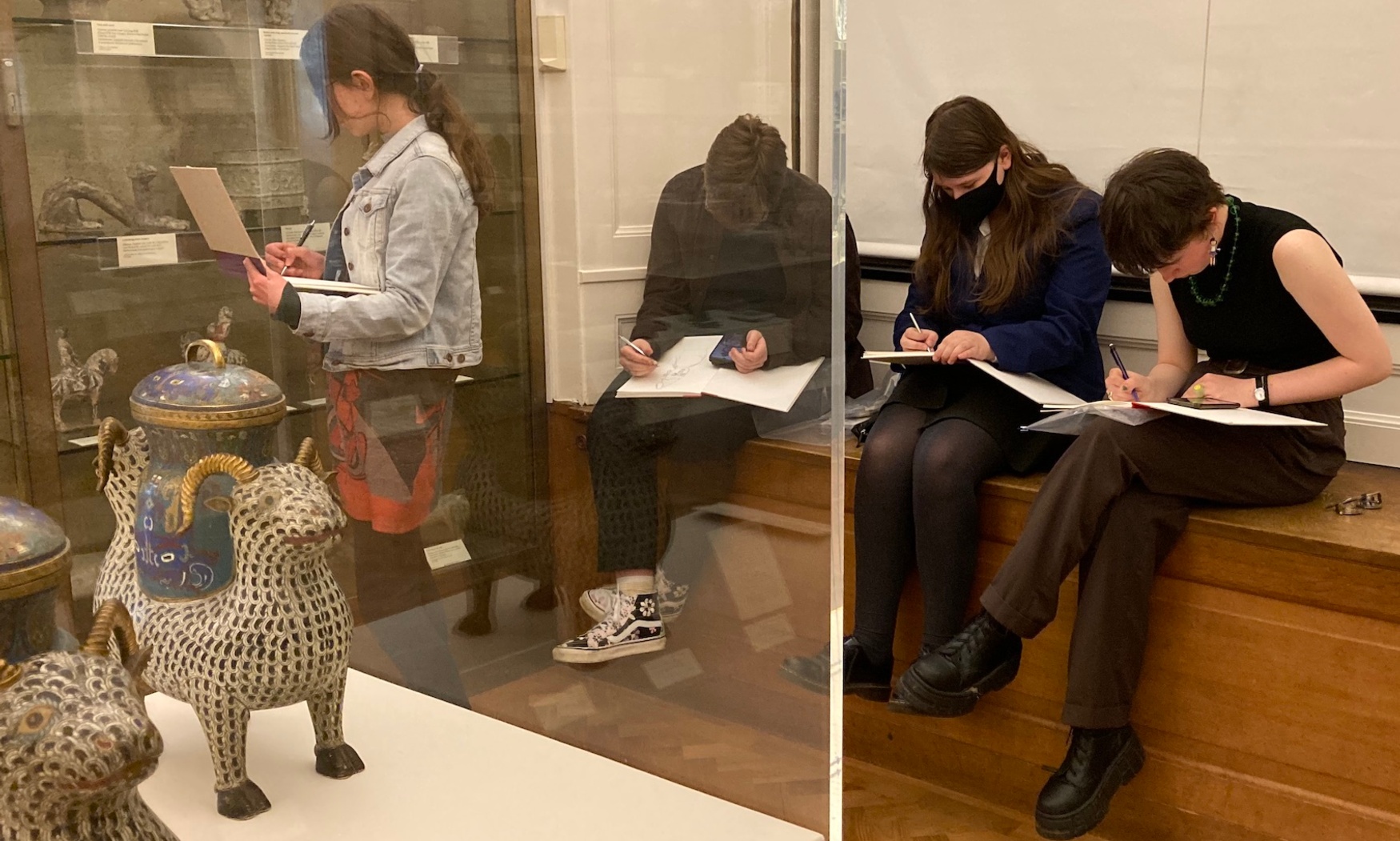 Drawing at the Fitzwilliam Museum.JPG